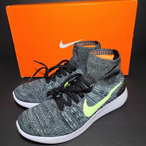 Nike Lunarepic Flyknit Running Shoes Mens Sz 12.5 - Picture 2 of 6